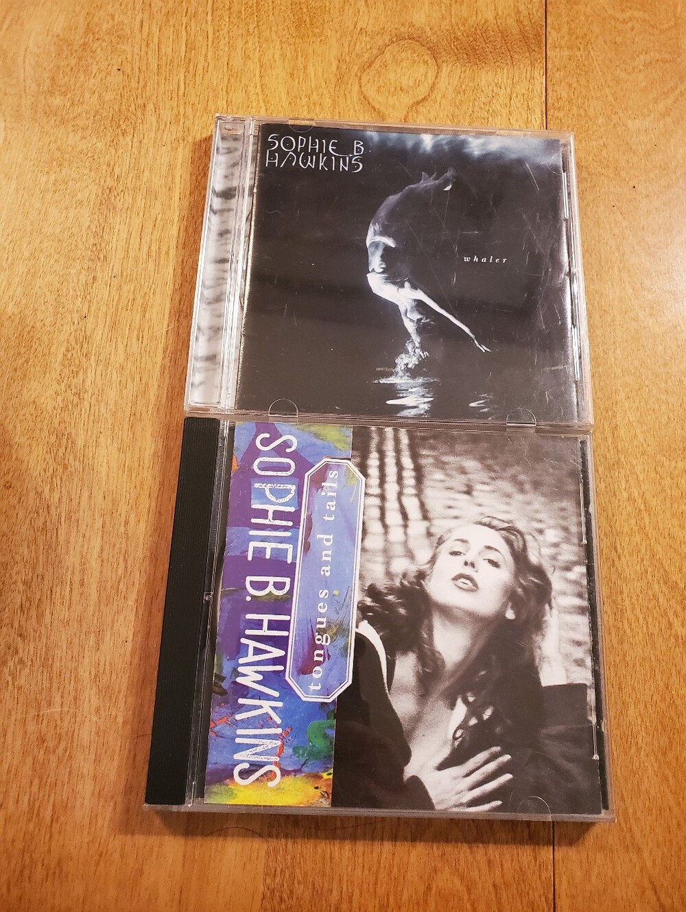 Sophie B Hawkins CD Lot Tongues and Tails & Whaler Albums